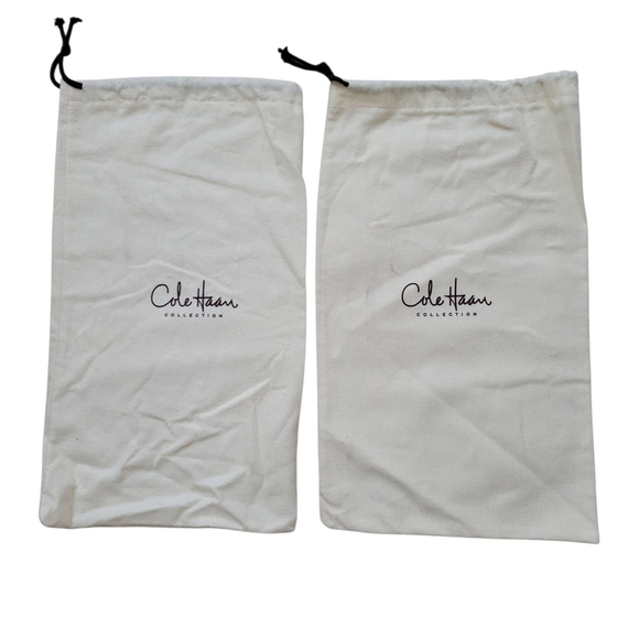 Cole Haan Lot Of 2 Shoes Dustbag Men's 8" X 14" - Picture 1 of 2